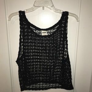 PINK black beach cover up